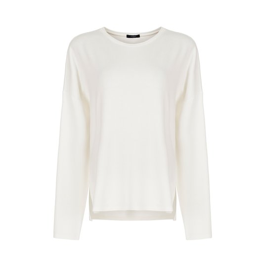 Conjunto Longo M Lorella Trussardi Branco