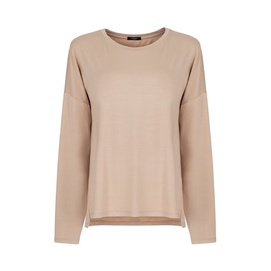 Conjunto Longo M Lorella Trussardi Caramelo