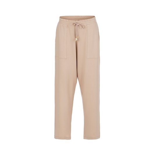 Conjunto Manga Curta P Belle Trussardi Caramelo