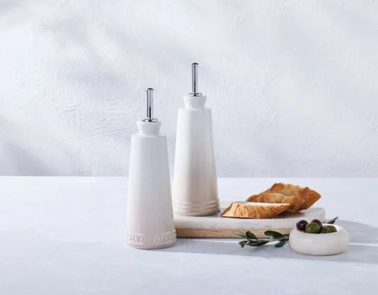 Conjunto Óleo e Vinagre Signature Le Creuset Meringue 300 ml