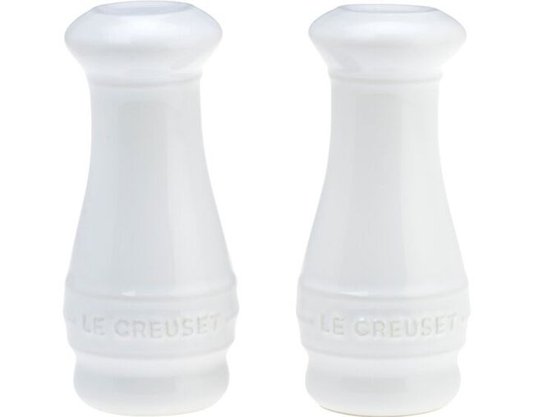 Conjunto Saleiro e Pimenteiro Le Creuset Branco 110 ml 