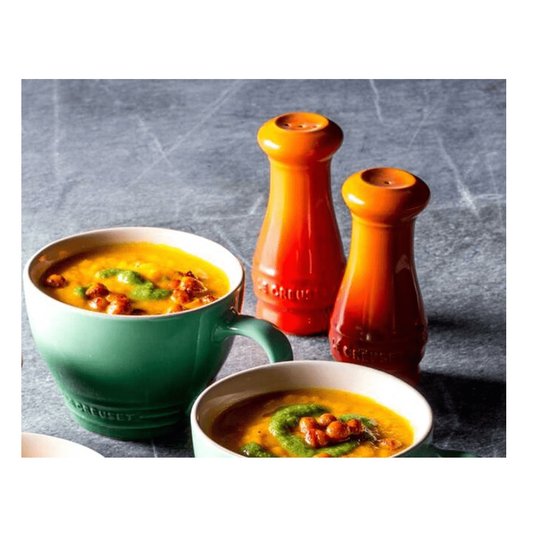 Conjunto Saleiro E Pimenteiro Le Creuset Vermelho 110ml