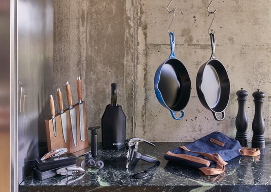 Cooler Sleeve para Garrafas Le Creuset Jeans 
