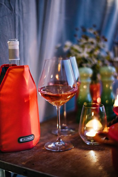 Cooler Sleeve para Garrafas Le Creuset Laranja