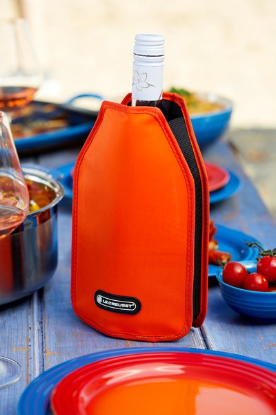 Cooler Sleeve para Garrafas Le Creuset Laranja