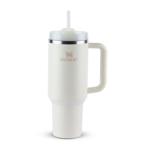 Copo Quencher Térmico com Canudo Stanley Cream 1,18 litros