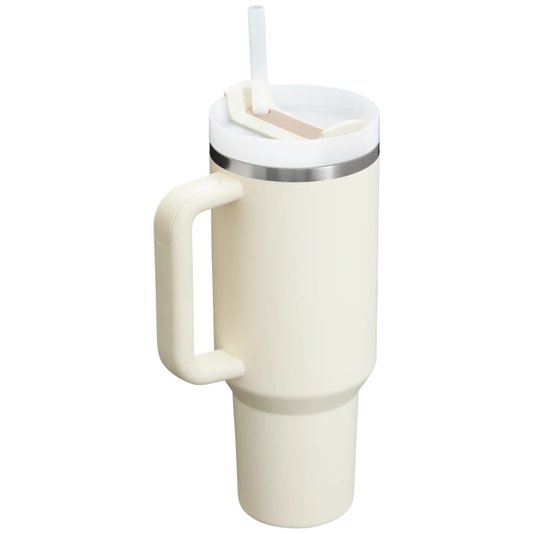 Copo Quencher Térmico com Canudo Stanley Cream 1,18 litros
