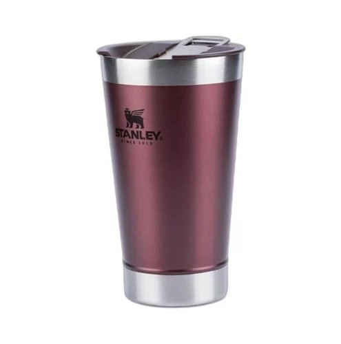 Copo Térmico de Cerveja com Tampa Stanley Wine 473 ml