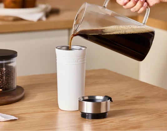 Copo Térmico On The Go Le Creuset Cotton 350 ml