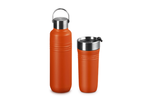 Copo Térmico On The Go Le Creuset Laranja 350 ml