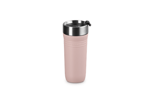 Copo Térmico On The Go Le Creuset Shell Pink 350 ml