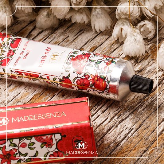 Creme para Mãos Romã-Rubi Madressenza 60 ML