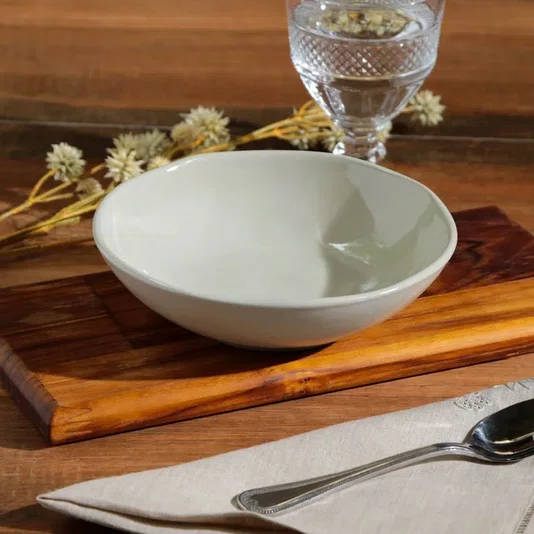 Cumbuca Orgânico Rustic Clay Porto Brasil 17,5 cm