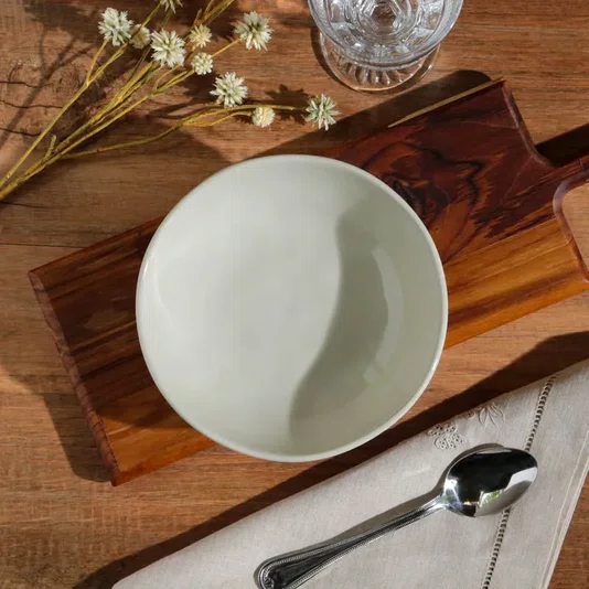 Cumbuca Orgânico Rustic Clay Porto Brasil 17,5 cm