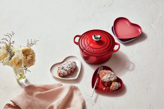 Descanso para Colher Coração Le Creuset Vermelho 13cm
