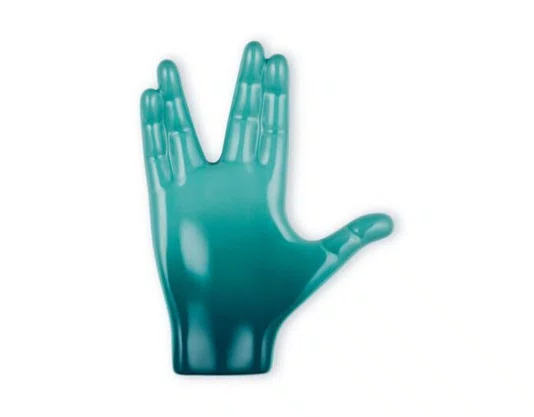 Descanso para Colher Live Long & Prosper Star Trek Le Creuset Bleu Riviera