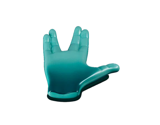 Descanso para Colher Live Long & Prosper Star Trek Le Creuset Bleu Riviera