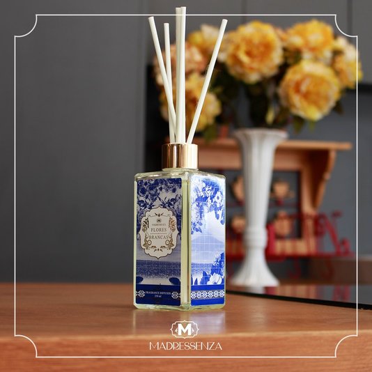 Difusor de Ambiente Flores Brancas Madressenza 250 ml