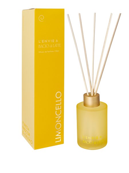 Difusor de Perfume Bacio di Latte Limoncello Lenvie 130 ml