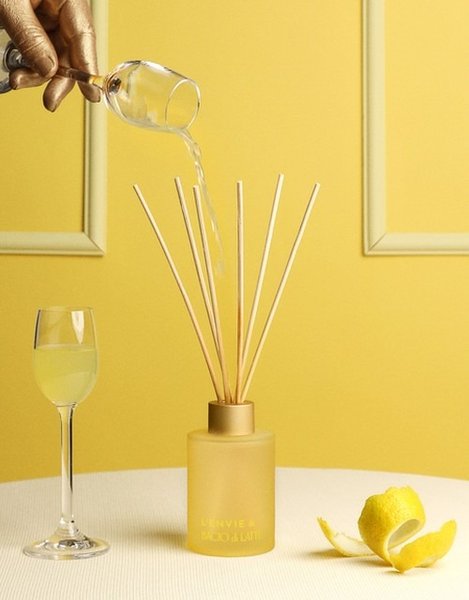 Difusor de Perfume Bacio di Latte Limoncello Lenvie 130 ml