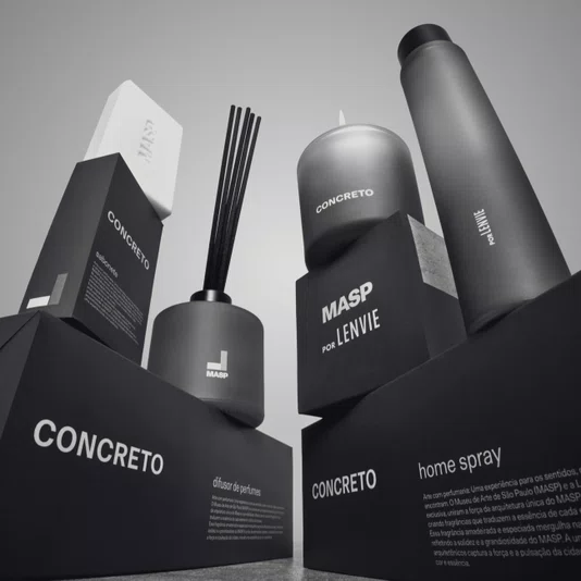 Difusor de Perfume Masp Lenvie Concreto 200 ml