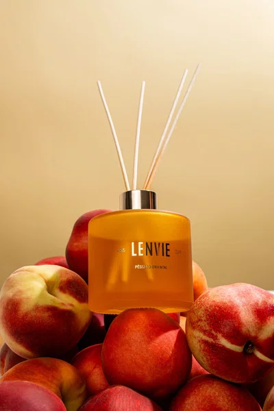 Difusor De Perfume Pêssego Oriental Lenvie 200 ml