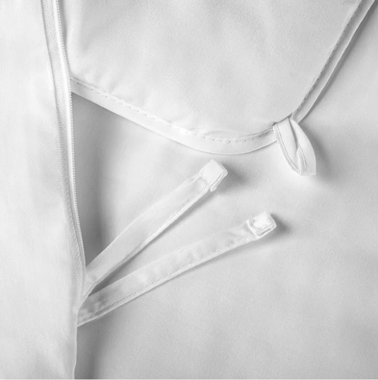 Duvet De Microfibra Queen By The Bed Branco 2,40m X 2,60m