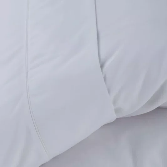 Capa Para Duvet King Pima Artelassê Branco