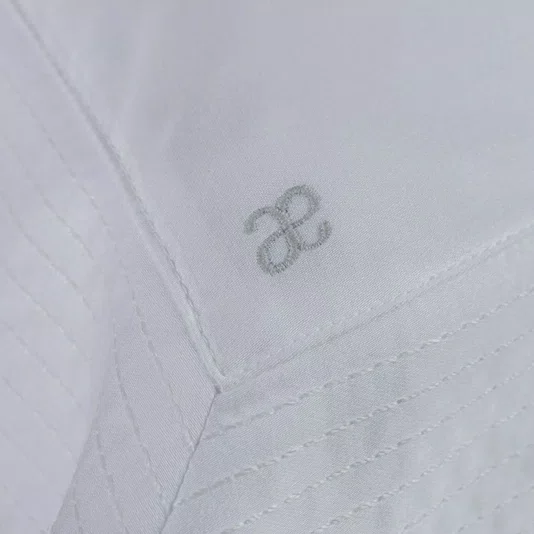 Capa Para Duvet King Risc 1000 Fios Artelassê Branco