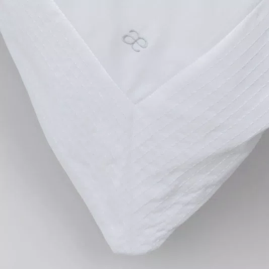 Capa Para Duvet King Risc 1000 Fios Artelassê Branco