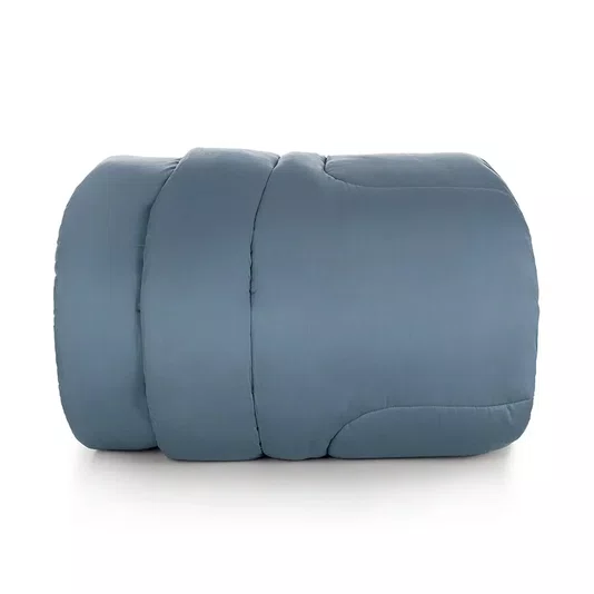 Edredom Casal Bossa 300 Fios Egípcio Karsten Indigo 2,20 x 2,60 m