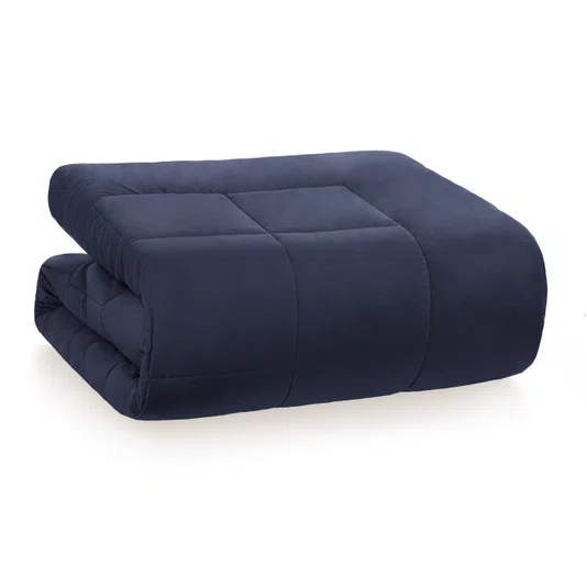 Edredom Casal Vinci 200 Fios Trussardi  2,20 x 2,50 m Marinho