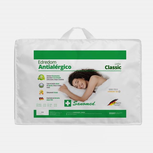 Recheio Duvet Queen Antialérgico Alemão Classic Sanomed