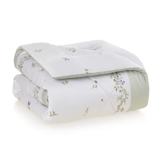 Edredom Solteiro Giardini 300 Fios Trussardi 1,80 x 2,80 m