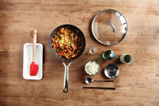 Espátula De Silicone Média Vênus Le Creuset Vermelho 
