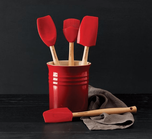 Espátula De Silicone Média Vênus Le Creuset Vermelho 

