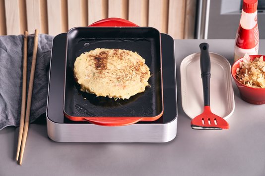Espátula de Silicone Vazada Le Creuset Vermelha