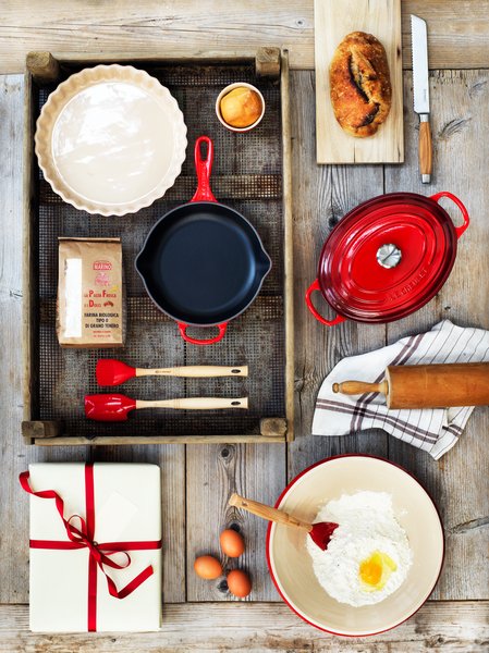 Espátula De Silicone Grande Vênus Le Creuset Vermelho