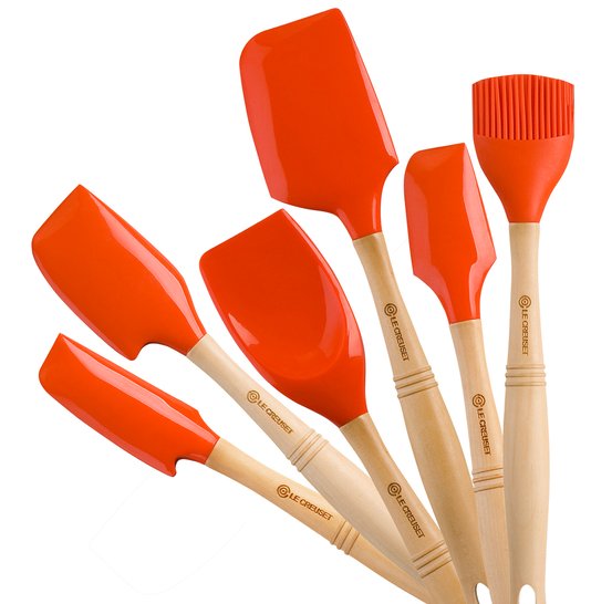 Espátula De Silicone Pequena Vênus Le Creuset Laranja