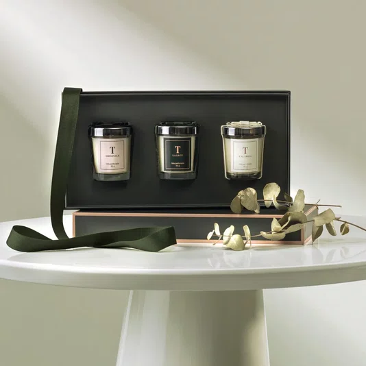 Kit 3 Velas Aromatizadas La Luce Trussardi 55g