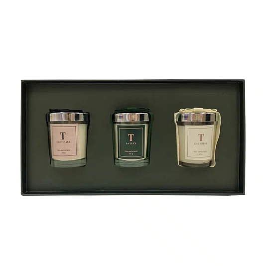 Kit 3 Velas Aromatizadas La Luce Trussardi 55g
