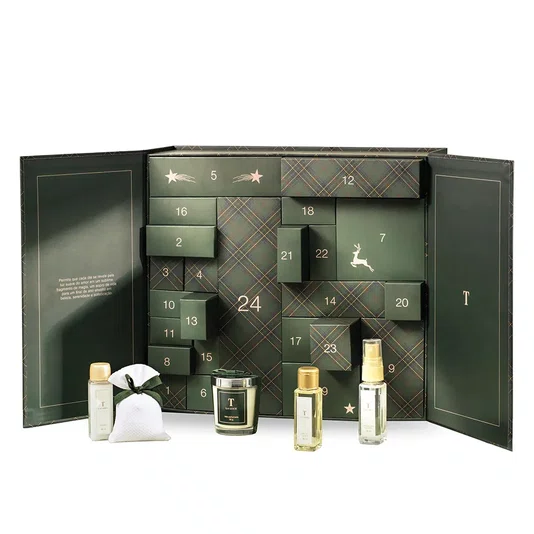 Kit Calendário Advento Natal La Luce Trussardi