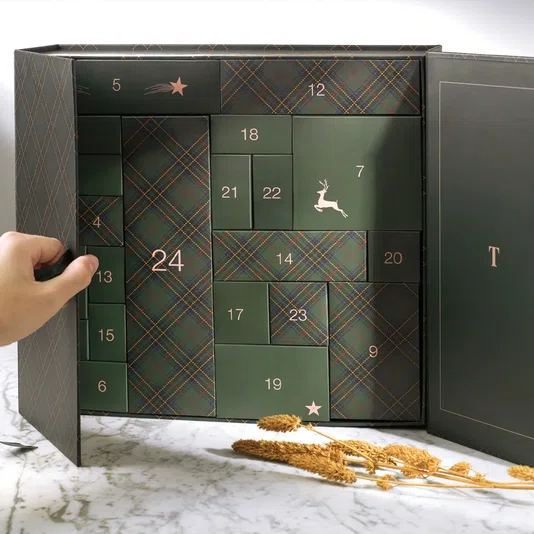 Kit Calendário Advento Natal La Luce Trussardi