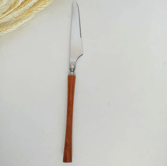 Faca com Cabo Rustico Lilian Gift Design 23,7cm