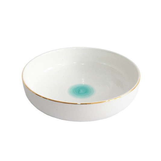 Bowl em Porcelana Azul Gaia Home Design 19 cm