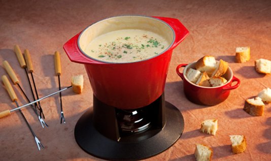 Fondue Gourmand Le Creuset Vermelho 1,6 Litros