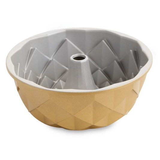 Forma para Bolo Jubilee Bundt Nordic Ware Dourada 24,4 cm