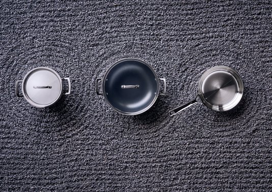 Frigideira 3-Ply Le Creuset Aço Inox 20 cm