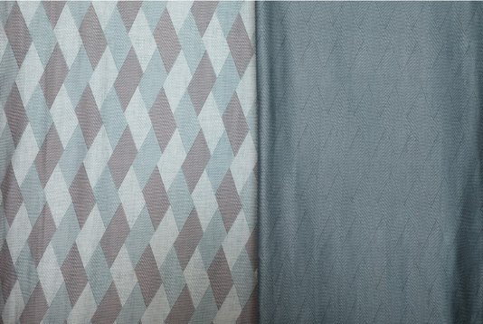Fronha 300 Fios Algodão Orgânico Egean Wave Boss Home Estampado 65x65cm