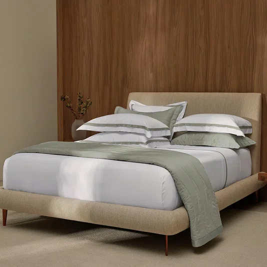 Fronha 50X70CM Vercelli 300 Fios Trussardi Pistacchio